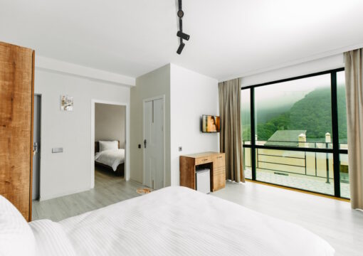 Deluxe family room + 2 single beds